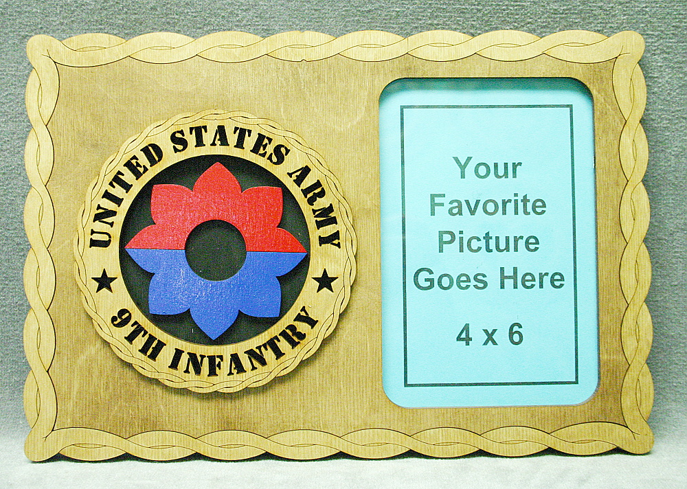 9th Infantry Picture Frame